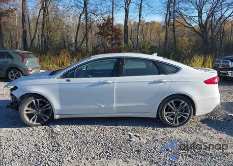 2020 Ford Fusion Titanium from USA, damaged, VIN 3FA6P0D91LR204878